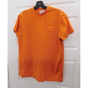 Y-3 Yohji Yamamoto Luxury Orange T-Shirt Size S